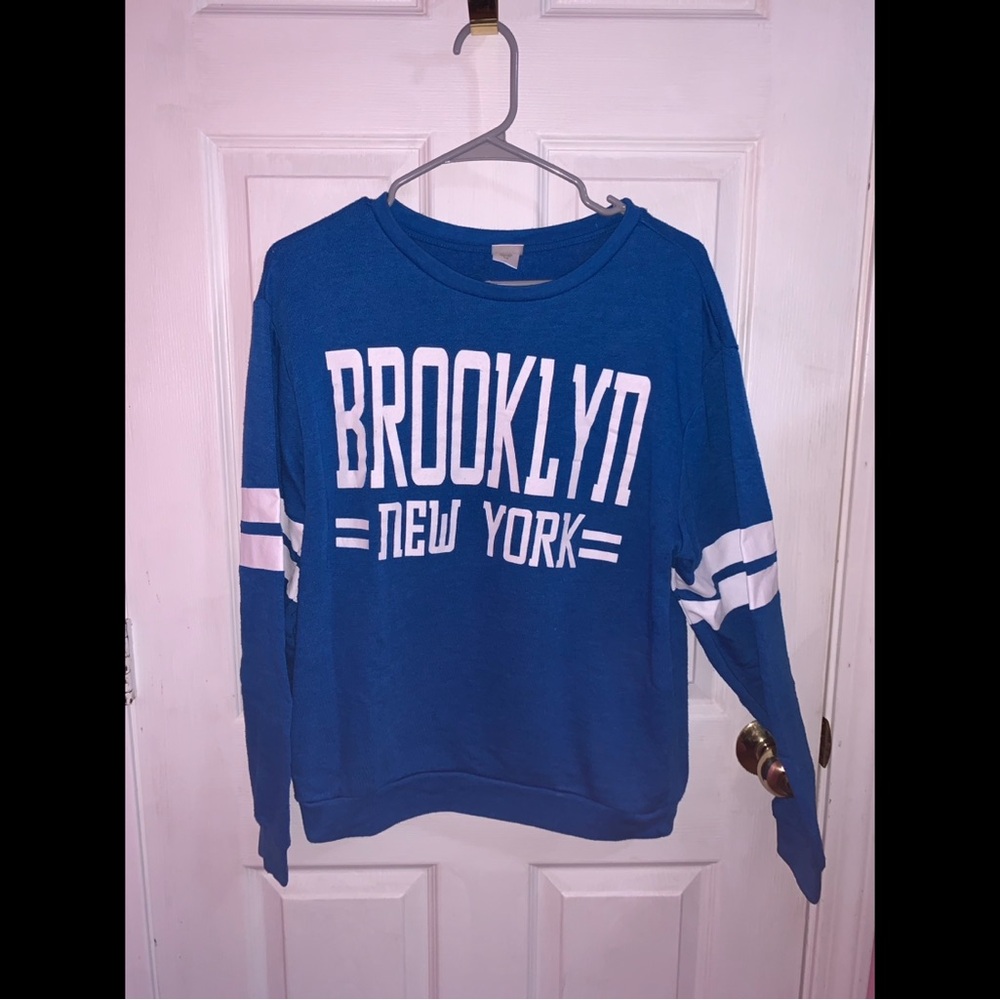 Freeze Blue Graphic Crewneck